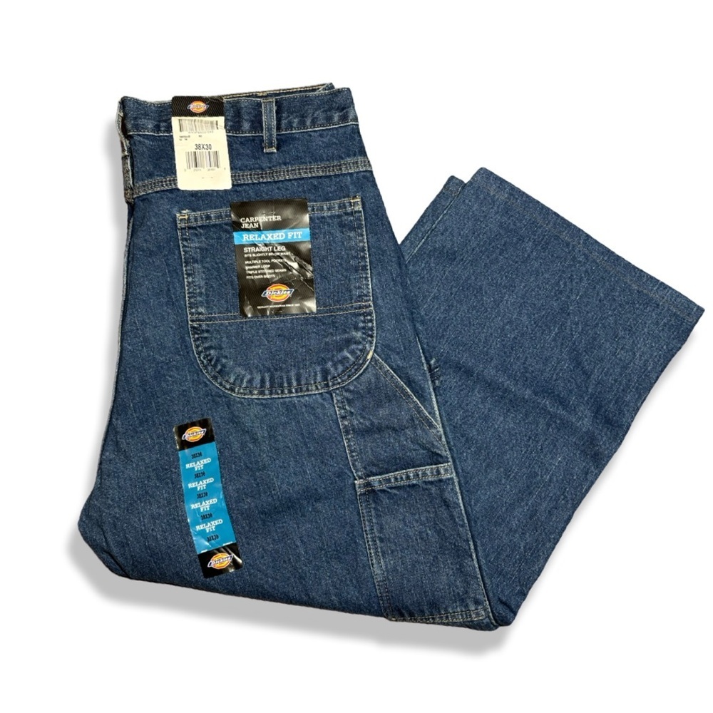Dickies Denim Carpenters NWT